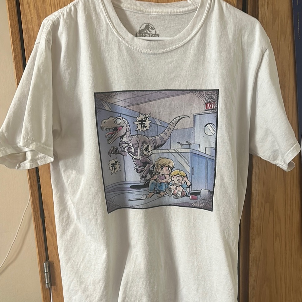 Jurassic Park, Universal Studios Men’s Graphic T-Shirt